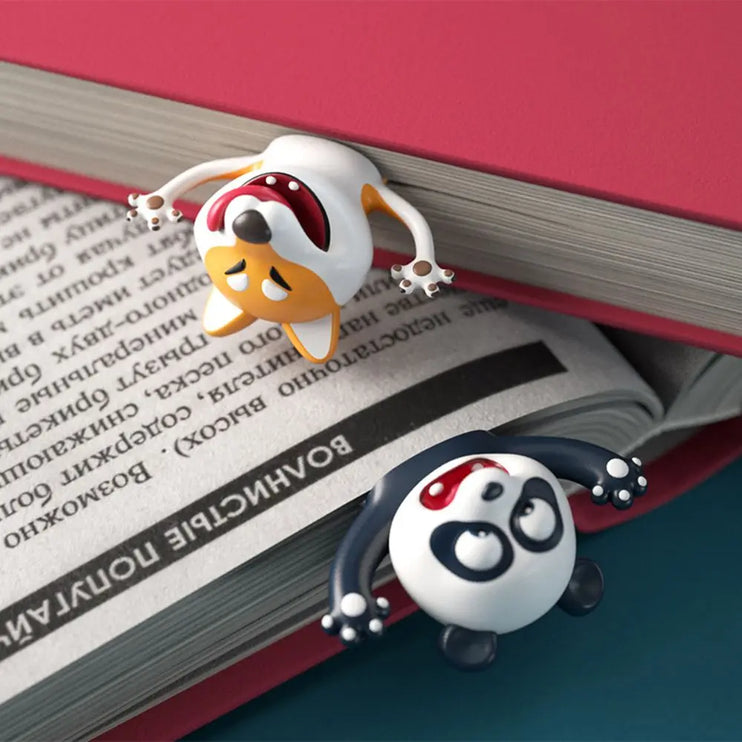 3D Cartoon Animal Bookmark