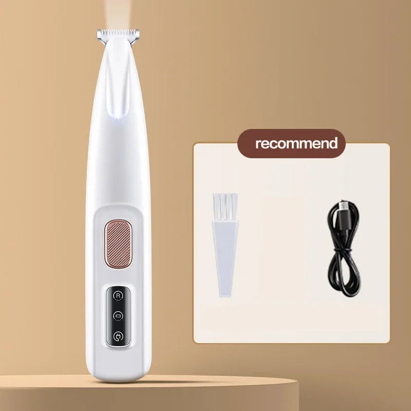 Cortadora de pelo con luz LED para mascotasHigieneAnimals & Pet Supplies > Pet Supplies > Pet Grooming Supplies > Pet Hair Clippers & Trimmers > Clippers