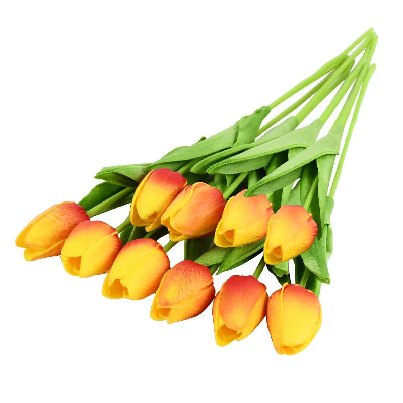 Tulipanes artificiales pack 10 unidadesFlores artificialesHome & Garden > Decor > Artificial Flora > Artificial Flowering Plants