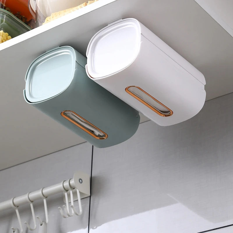 Wall-mounted tissue dispenser box