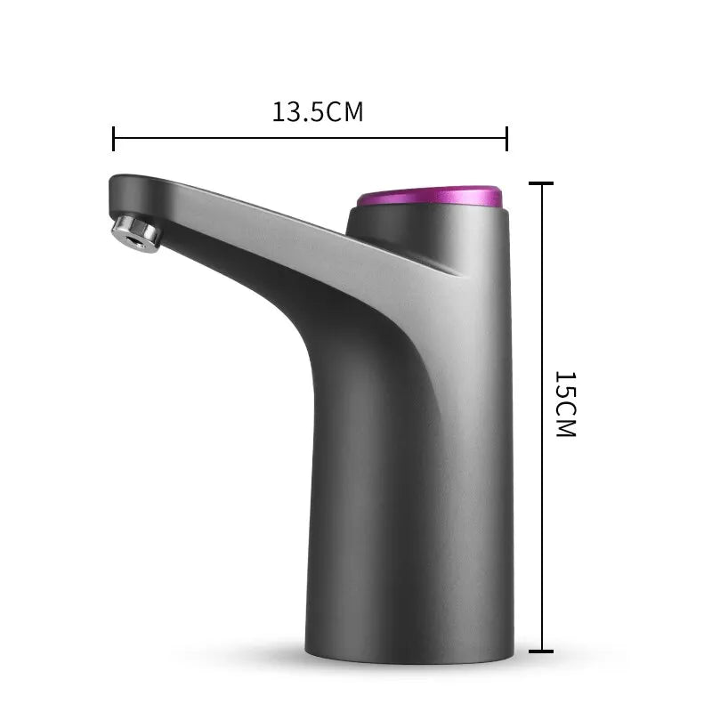 1pcs Automatic Electric Water Bottle Dispenser with Switch and USB Charging