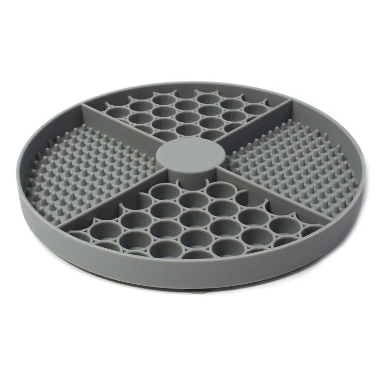 Alfombrilla de silicona para aliviar la ansiedad con ventosaComederosAnimals & Pet Supplies > Pet Supplies > Pet Bowls, Feeders & Waterers > Slow Feeder Bowls