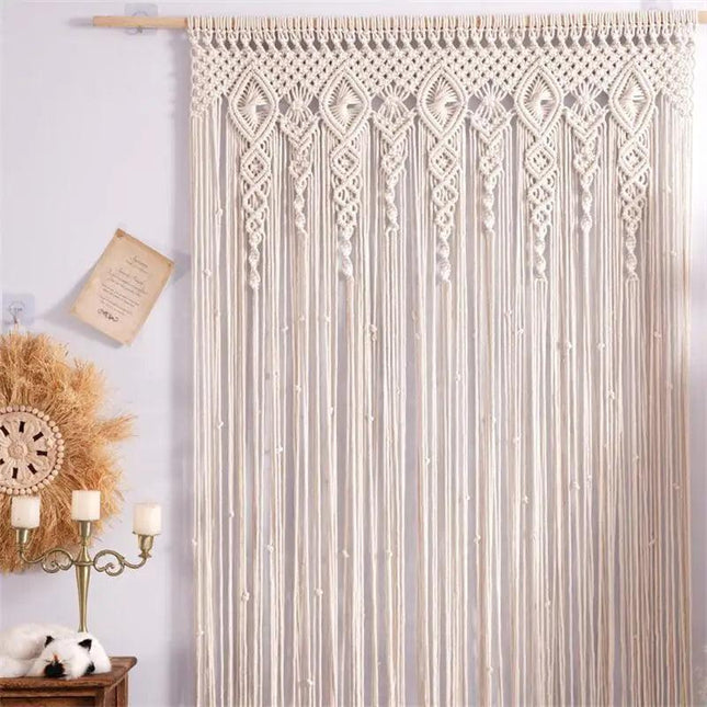 Woven Macrame Wall Hanging Tapestry