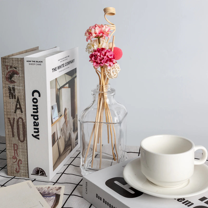 10 palitos de ratán rosa para difusor de aromas sin fuegoDifusores de aromasHome & Garden > Decor > Home Fragrance Accessories > Reed Diffuser Sticks