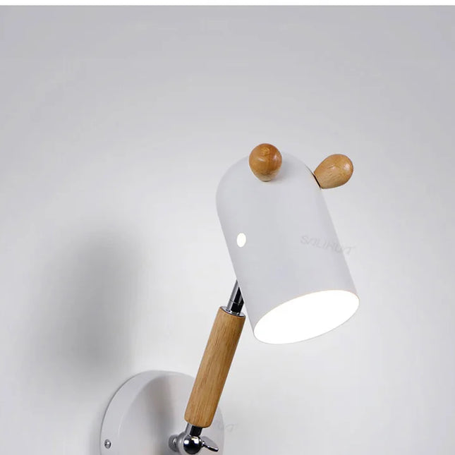 LED wall lamp with ears