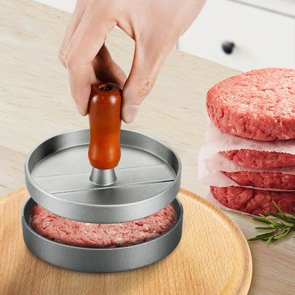 Stainless Steel Non-Stick Burger Press