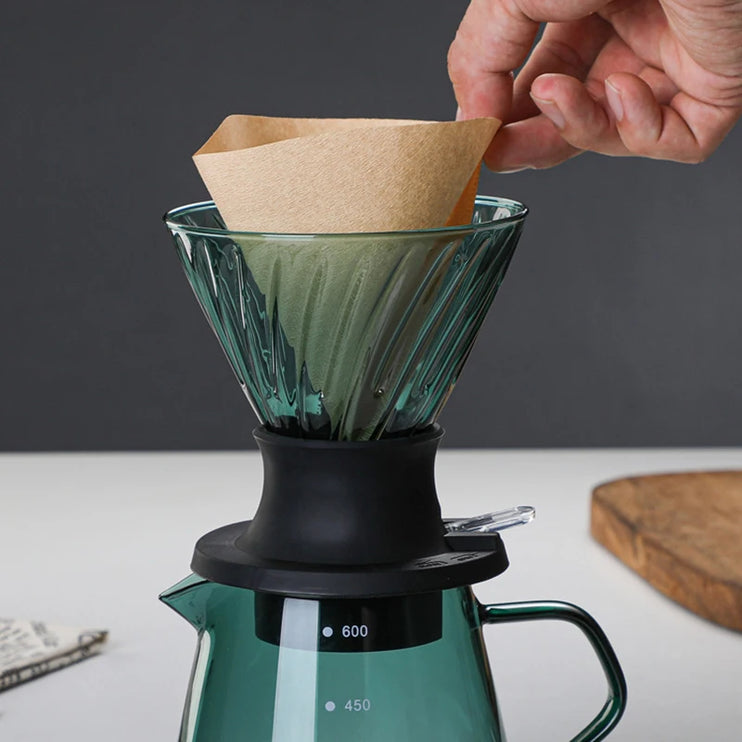 Glass Immersion Drip Coffee Machine