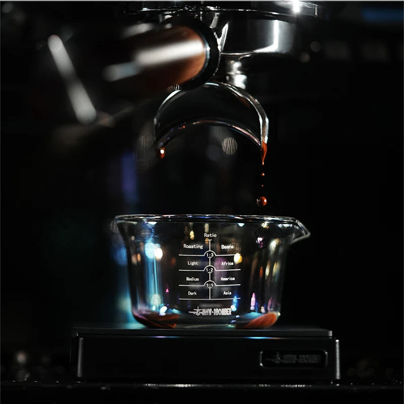 Taza medidora de espresso de vidrio borosilicato 120 mlTazas medidorasHome & Garden > Kitchen & Dining > Kitchen Tools & Utensils > Measuring Cups & Spoons > Measuring Cups