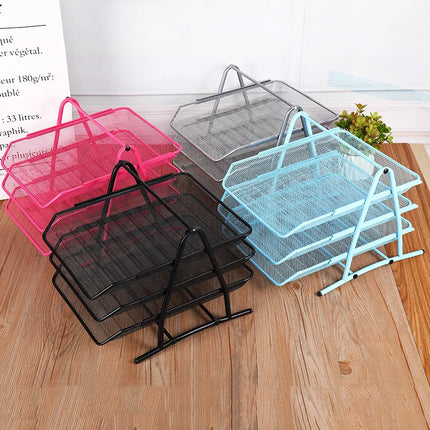 3 Tier Office File Tray