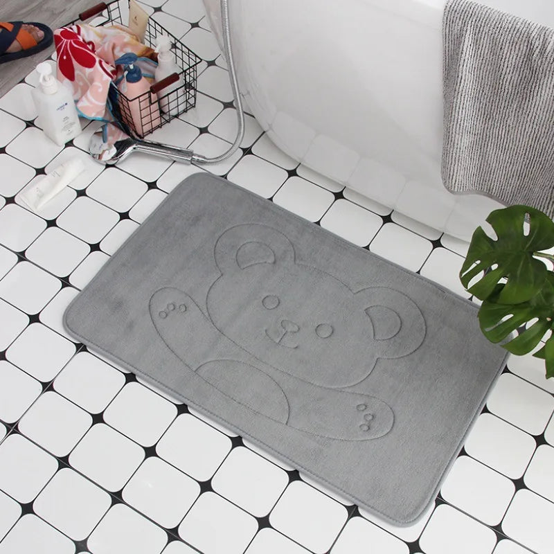 Alfombrilla de baño con estampado de ososAlfombrasHome & Garden > Bathroom Accessories > Bath Mats & Rugs