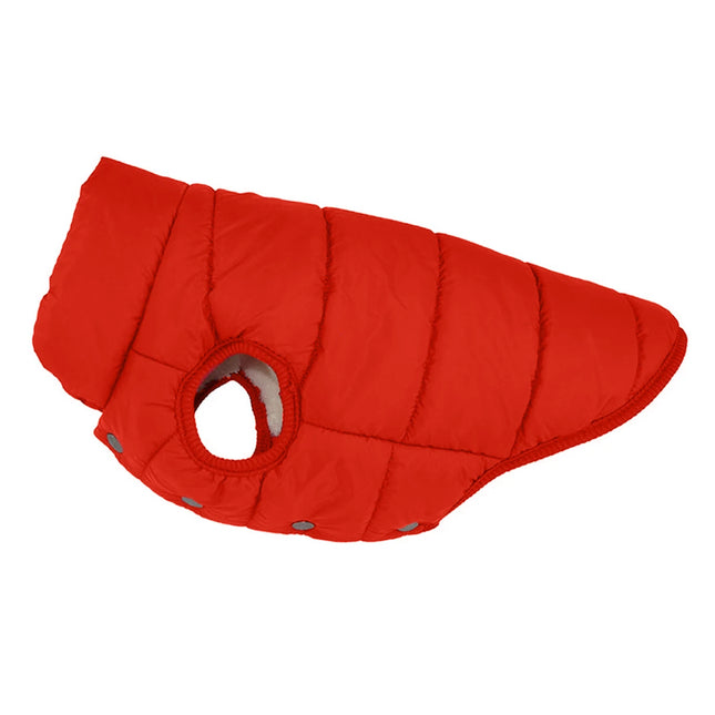 Chaleco con forro polar interior para perros