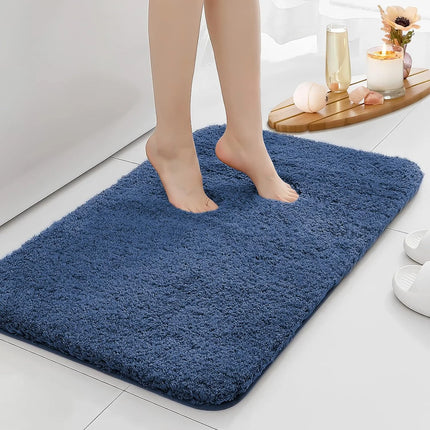 Alfombrilla de baño gruesa antideslizante y superabsorbente