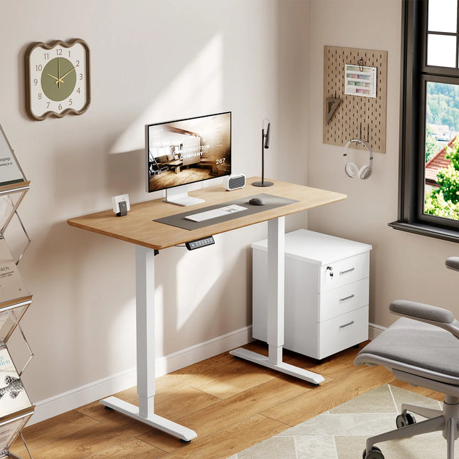 Estructura de escritorio elevable eléctrica con puerto usb | Altura 72–120 cm, ancho 90–135 cm, 70 kgEscritoriosFurniture > Office Furniture Accessories > Desk Parts & Accessories