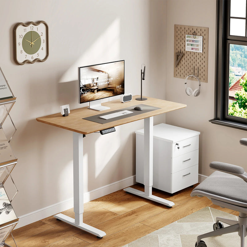 Estructura de escritorio elevable eléctrica con puerto usb | Altura 72–120 cm, ancho 90–135 cm, 70 kgEscritoriosFurniture > Office Furniture Accessories > Desk Parts & Accessories