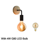 B avec ampoule LED