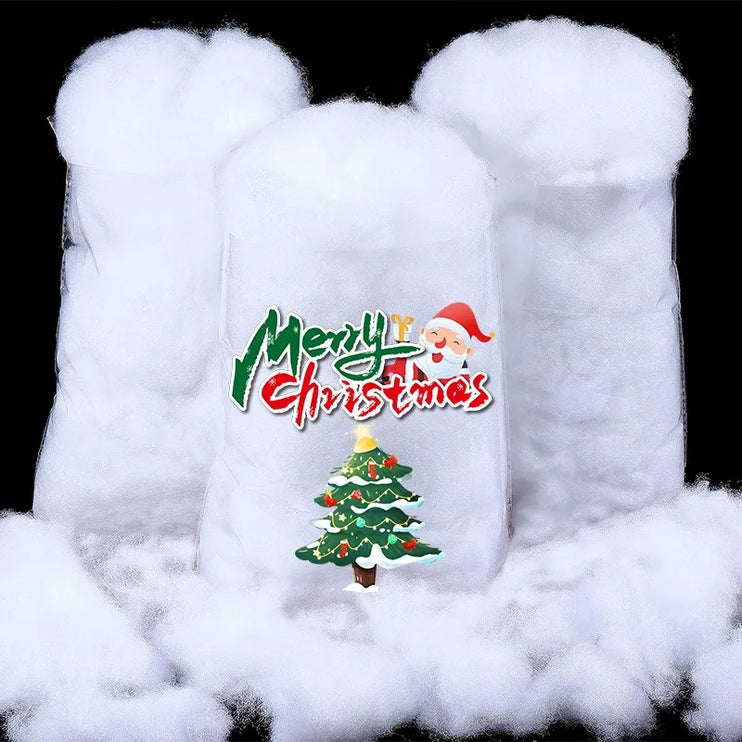 Artificial snow effect decoration for Christmas tree and snowy village