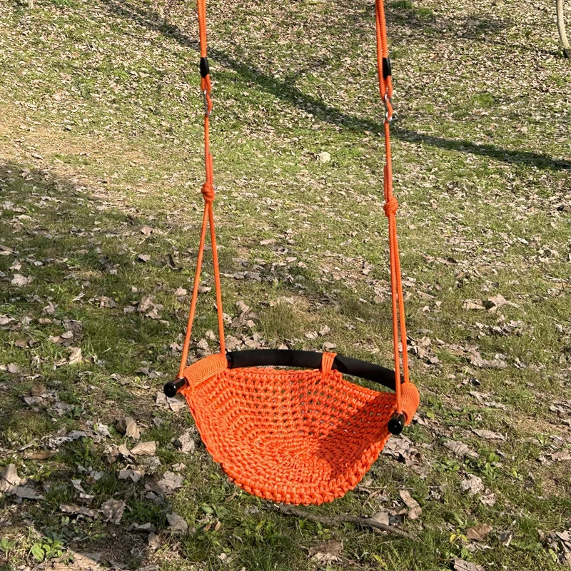 Columpio de tela tejida para niños de interior y exteriorActividadesToys & Games > Outdoor Play Equipment > Play Swings