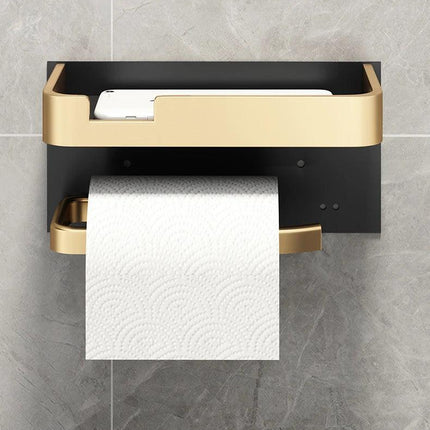 Porte-rouleau de papier toilette avec support