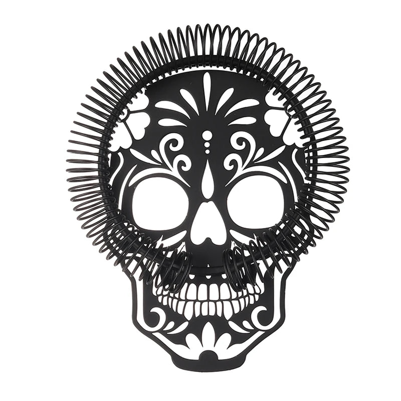 Mexican Skull Pattern Cocktail Strainer