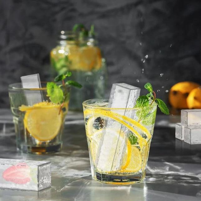 Bandeja cubitera con tapa, 4 cavidades para cubitos alargadosCubiterasHome & Garden > Kitchen & Dining > Kitchen Tools & Utensils > Ice Cube Trays