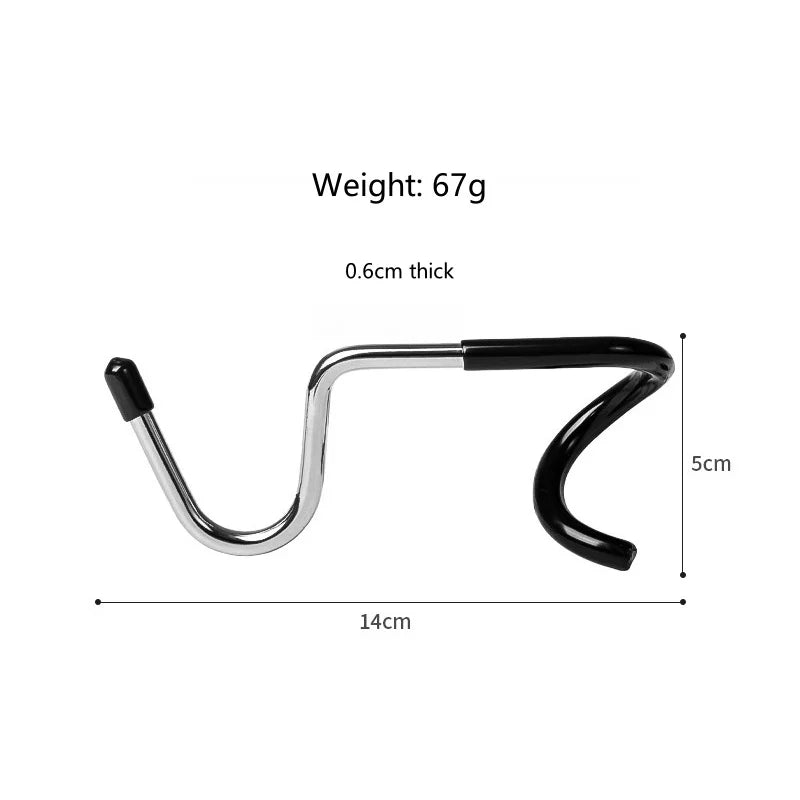 Gancho colgador de lámpara portátil de acero inoxidable para postes de tienda, camping, pesca y actividades al aire libreColgadoresUncategorized