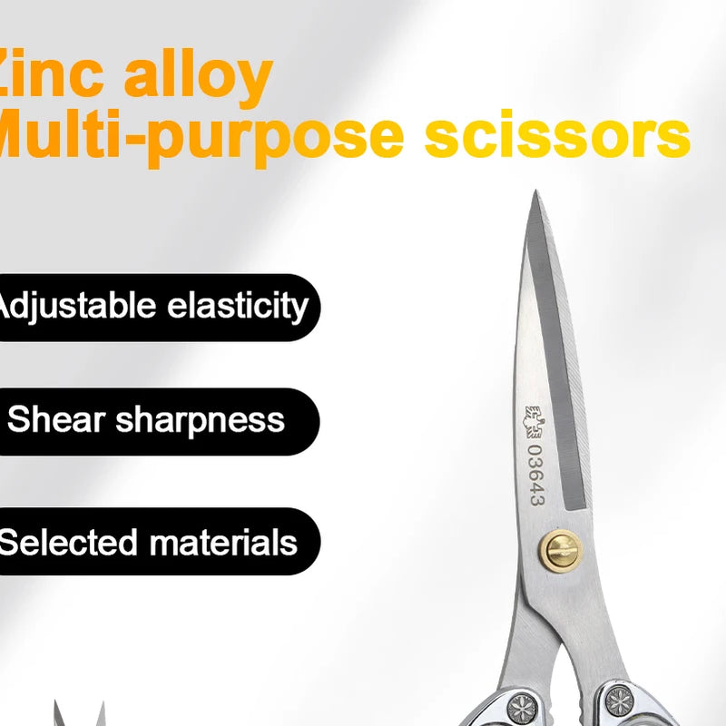 Tijeras multifuncionales de acero inoxidableTijerasArts & Entertainment > Hobbies & Creative Arts > Arts & Crafts > Art & Crafting Tools > Craft Cutting & Embossing Tools > Craft & Office Scissors > Metal Scissors