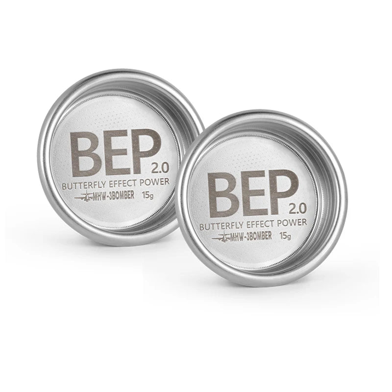 Cesta de filtro BEP Butterfly 2.0 de acero inoxidable con doble capaFiltrosHome & Garden > Kitchen & Dining > Kitchen Appliance Accessories > Coffee Maker & Espresso Machine Accessories > Coffee Filter Baskets