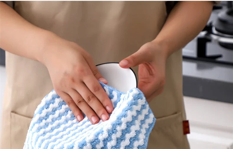 Absorbent Microfiber Kitchen Towel