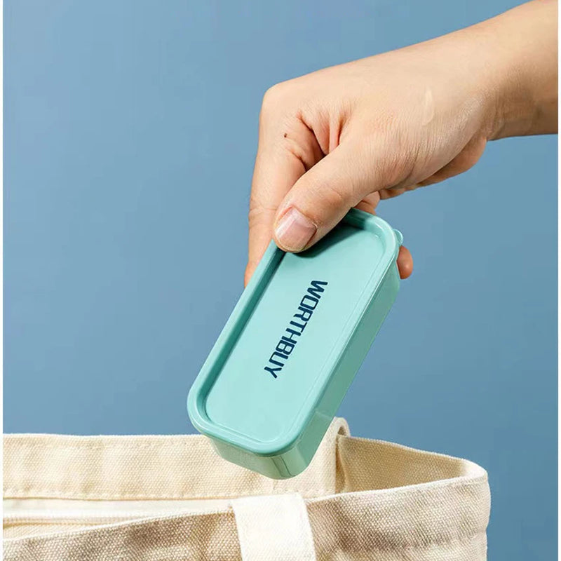 Caja portátil de hisopos de algodónCajas bastoncillos algodones