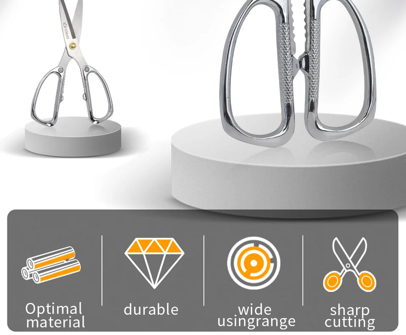 Tijeras multifuncionales de acero inoxidableTijerasArts & Entertainment > Hobbies & Creative Arts > Arts & Crafts > Art & Crafting Tools > Craft Cutting & Embossing Tools > Craft & Office Scissors > Metal Scissors