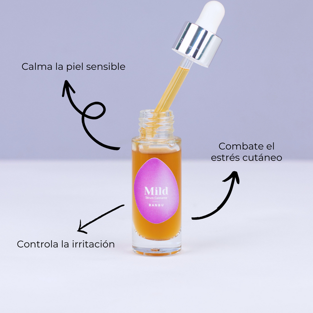 Sérum facial calmante para piel sensible | rojeces