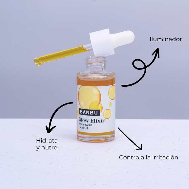 Sérum aceite facial iluminador hidratación profunda