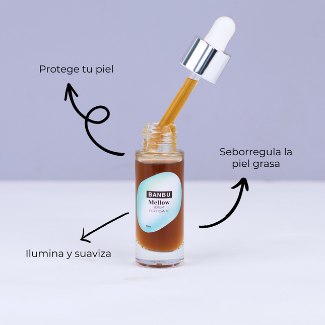 Sérum facial para piel grasa regula brillos | mate