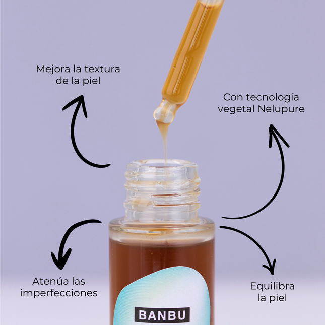 Sérum facial para piel grasa regula brillos | mate