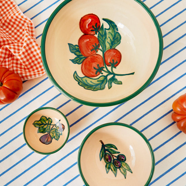 Set de cuencos cerámica estampada HuertacerámicaHome & Garden > Kitchen & Dining > Tableware > Dinnerware > Bowls