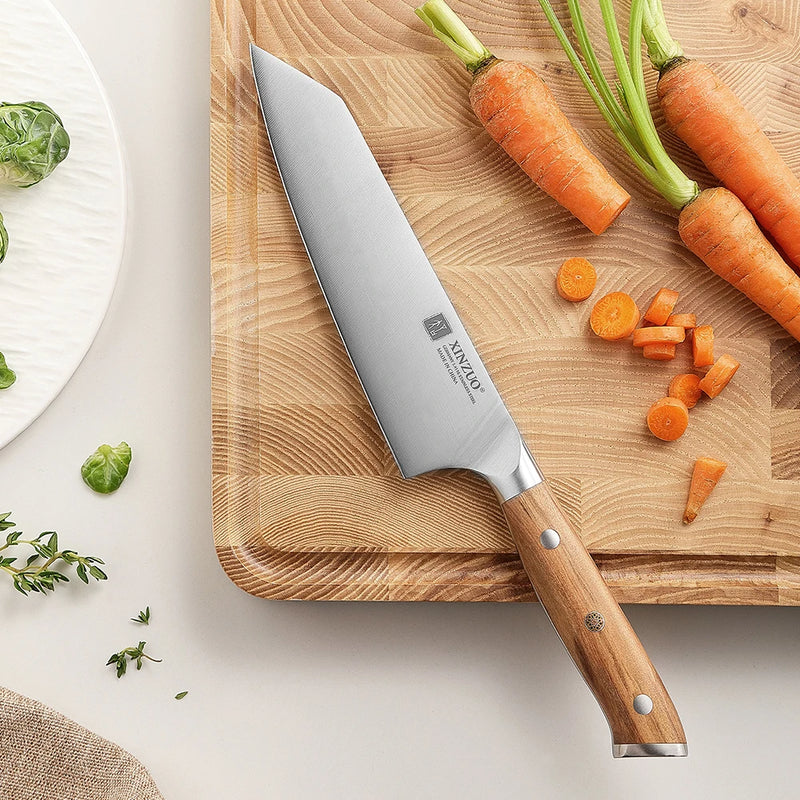 Cuchillo Bunka 5,83" acero alemán DIN 1.4116 mango de olivo con remaches de cobreCuchillosHome & Garden > Kitchen & Dining > Kitchen Tools & Utensils > Kitchen Knives