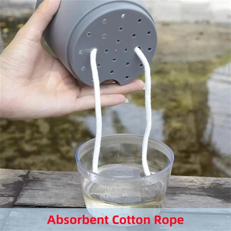 Maceta hidropónica de dos capas autorriegoMacetas