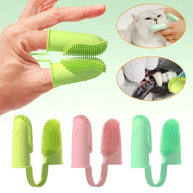 Brosse à dents pour animaux de compagnie