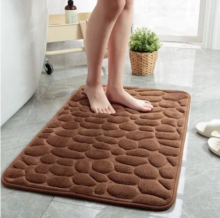 Alfombrilla de baño con relieve