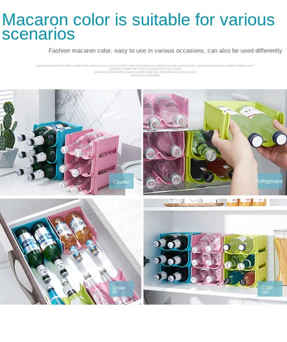 Fridge Organizer Shelves for Bottles