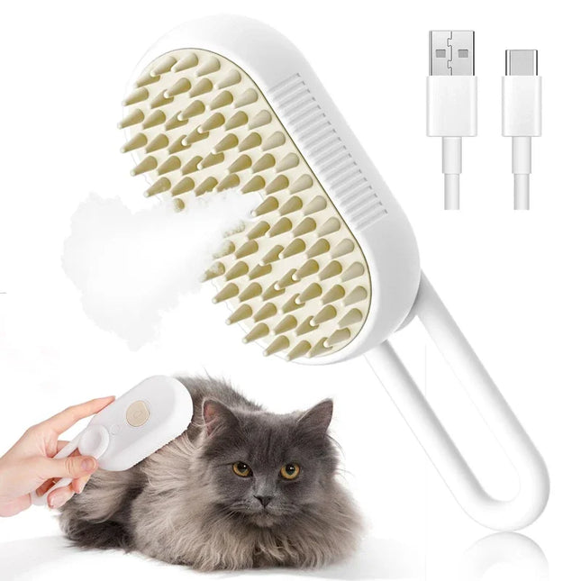 3 in 1 pet steam comb