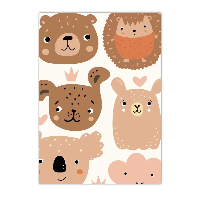 Impresiones en Lienzo Infantil – Arcoíris, Nubes y Sol | Decoración Moderna para NiñosCuadrosHome & Garden > Decor > Artwork > Posters, Prints, & Visual Artwork > Posters