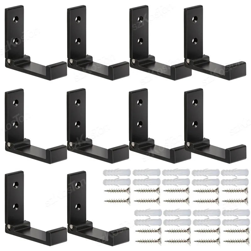 Ganchos plegables de pared de aluminioColgadoresHome & Garden > Household Supplies > Storage & Organization > Storage Hooks & Racks > Utility Hooks