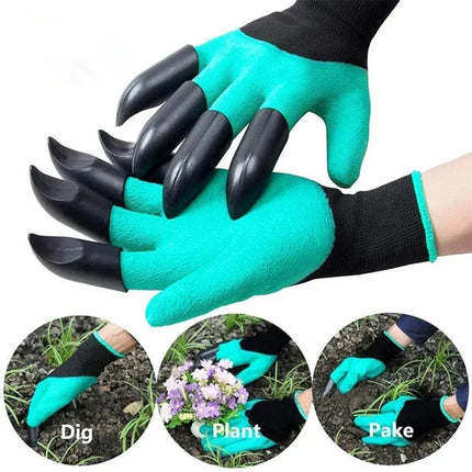 Gants de jardinage à griffes