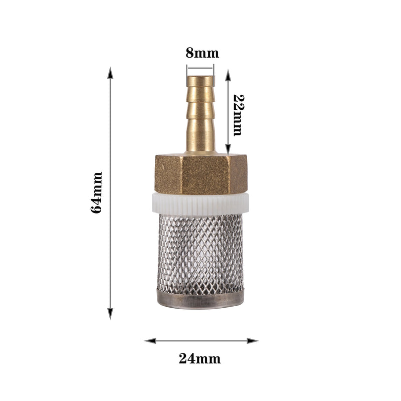 Filtro de malla de acero inoxidable para jardín y acuarioRiego