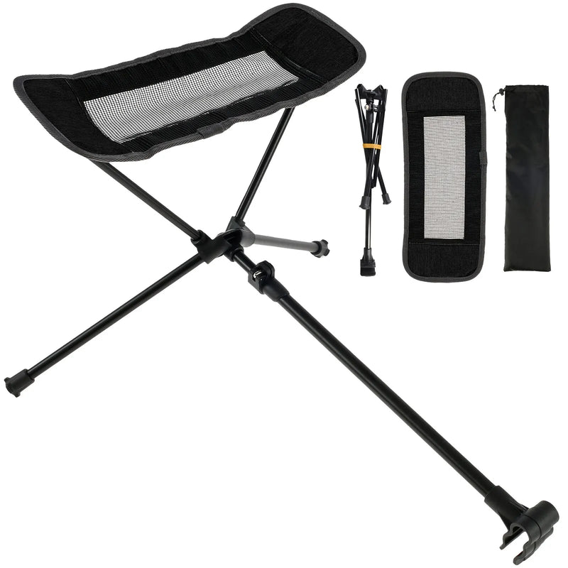 Reposapiés plegable acoplable para silla de camping | Aluminio, 40–70 cm, 400 gSillas plegablesFurniture > Outdoor Furniture > Outdoor Seating > Outdoor Chairs > Folding Chairs