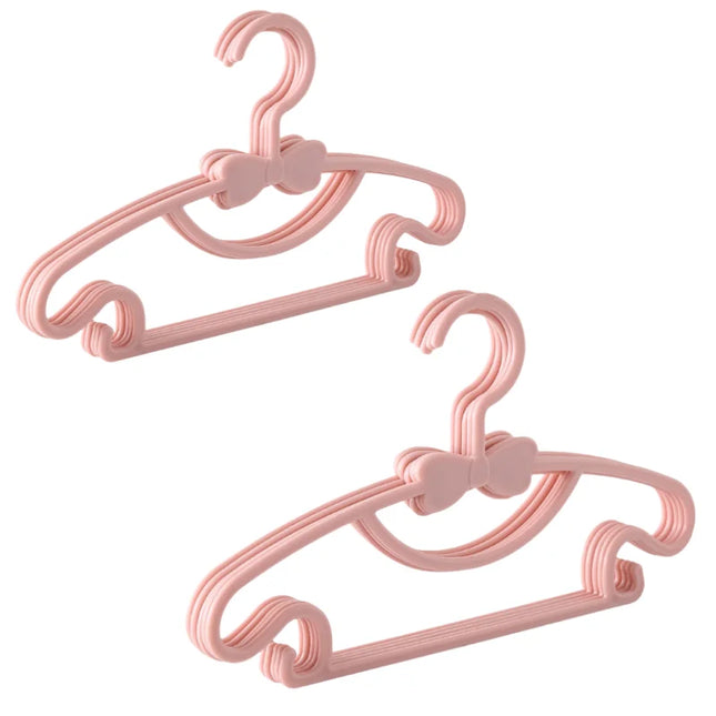 Children's hangers with bow tie design