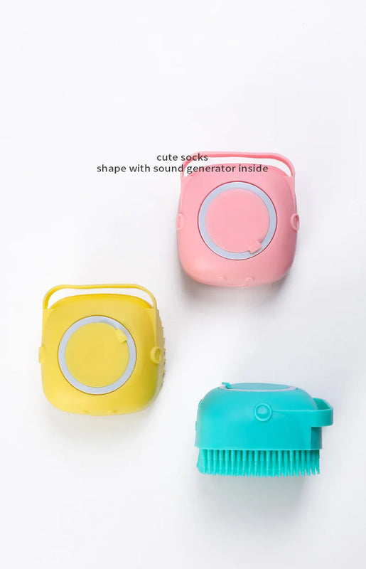 Cepillo de baño para mascotas con depósito de jabónHigieneAnimals & Pet Supplies > Pet Supplies > Pet Grooming Supplies > Pet Combs & Brushes > Brushes