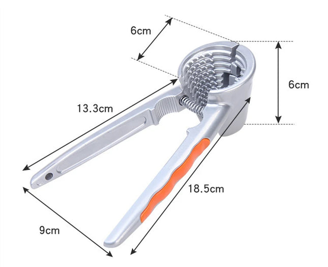 Casse-noix en acier inoxydable