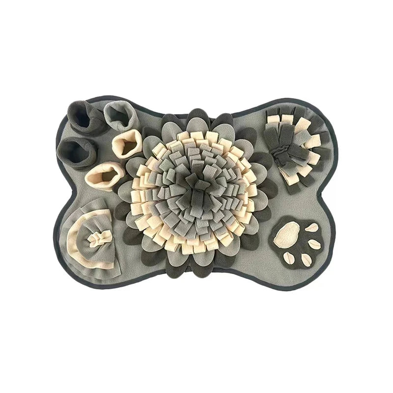 Manta de entrenamiento olfativo para buscar comidaComederos